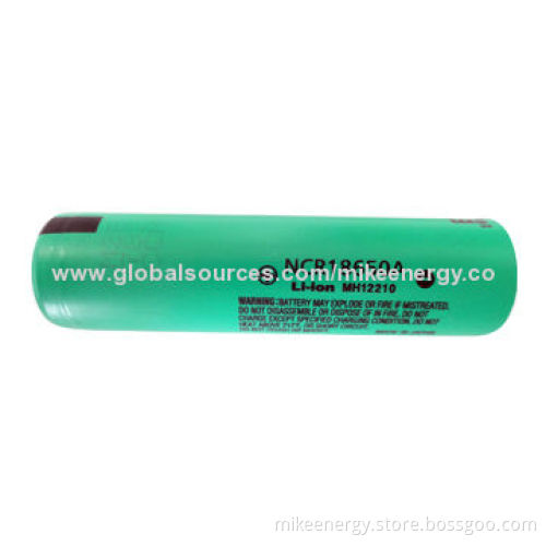 Li-ion Battery Cells with Rated Voltage of 3.7V, Suitable for Panasonic